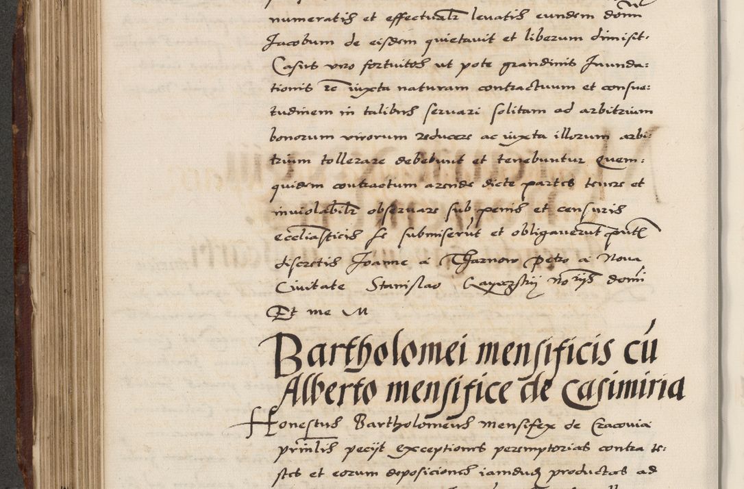 Zdjęcie nr 396 dla obiektu archiwalnego: Acta actorum causarum, sententiarum, obligationum et mandatorum coram reverendo patre et domini nostri domini Pauli divina providencia pape tertii, anno decimo quarto, a die et mense infrascriptis foeliciter continuantur. Annus coronancionis Pauli papae tercii a die tercia mensis Novembris inchoatur