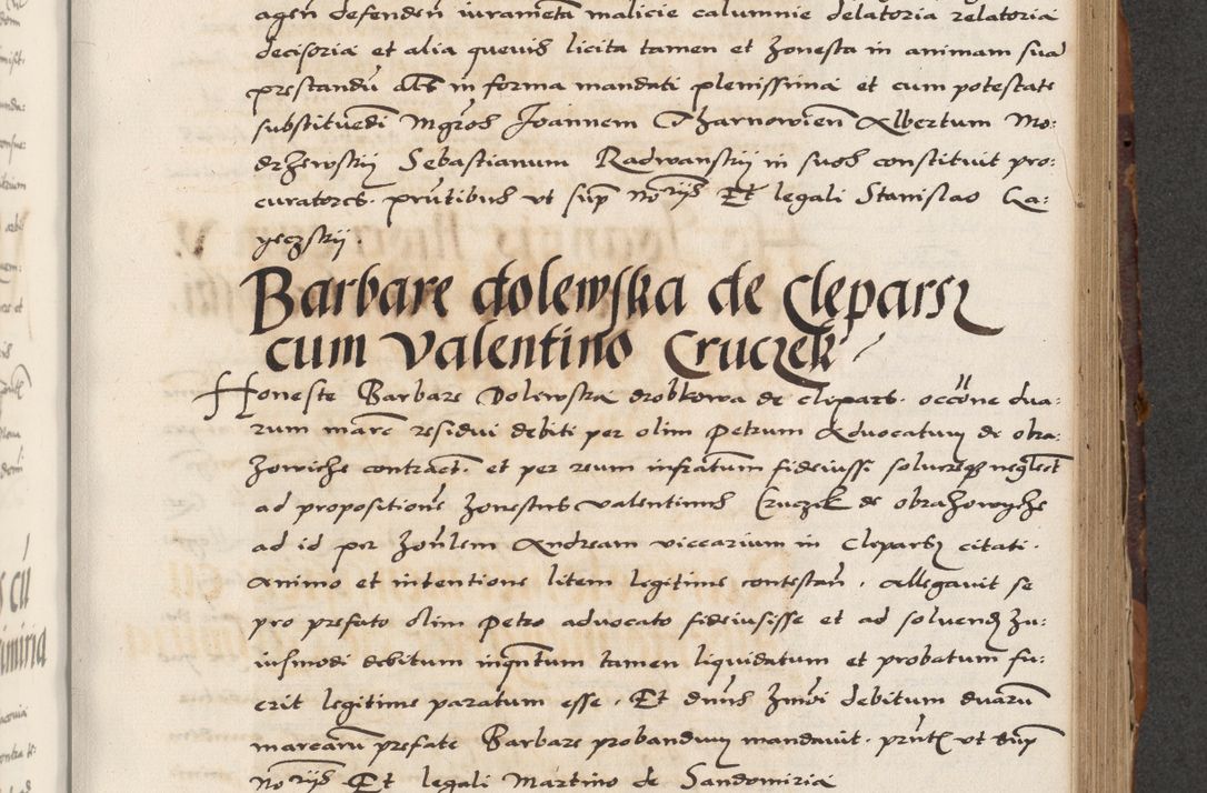 Zdjęcie nr 397 dla obiektu archiwalnego: Acta actorum causarum, sententiarum, obligationum et mandatorum coram reverendo patre et domini nostri domini Pauli divina providencia pape tertii, anno decimo quarto, a die et mense infrascriptis foeliciter continuantur. Annus coronancionis Pauli papae tercii a die tercia mensis Novembris inchoatur