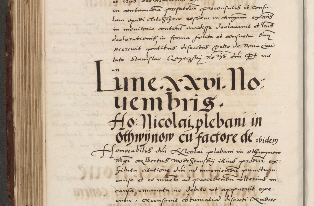 Zdjęcie nr 392 dla obiektu archiwalnego: Acta actorum causarum, sententiarum, obligationum et mandatorum coram reverendo patre et domini nostri domini Pauli divina providencia pape tertii, anno decimo quarto, a die et mense infrascriptis foeliciter continuantur. Annus coronancionis Pauli papae tercii a die tercia mensis Novembris inchoatur