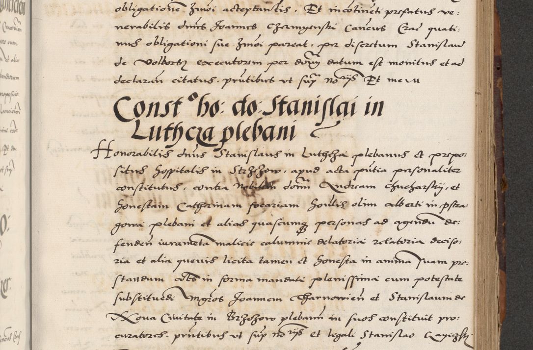 Zdjęcie nr 387 dla obiektu archiwalnego: Acta actorum causarum, sententiarum, obligationum et mandatorum coram reverendo patre et domini nostri domini Pauli divina providencia pape tertii, anno decimo quarto, a die et mense infrascriptis foeliciter continuantur. Annus coronancionis Pauli papae tercii a die tercia mensis Novembris inchoatur