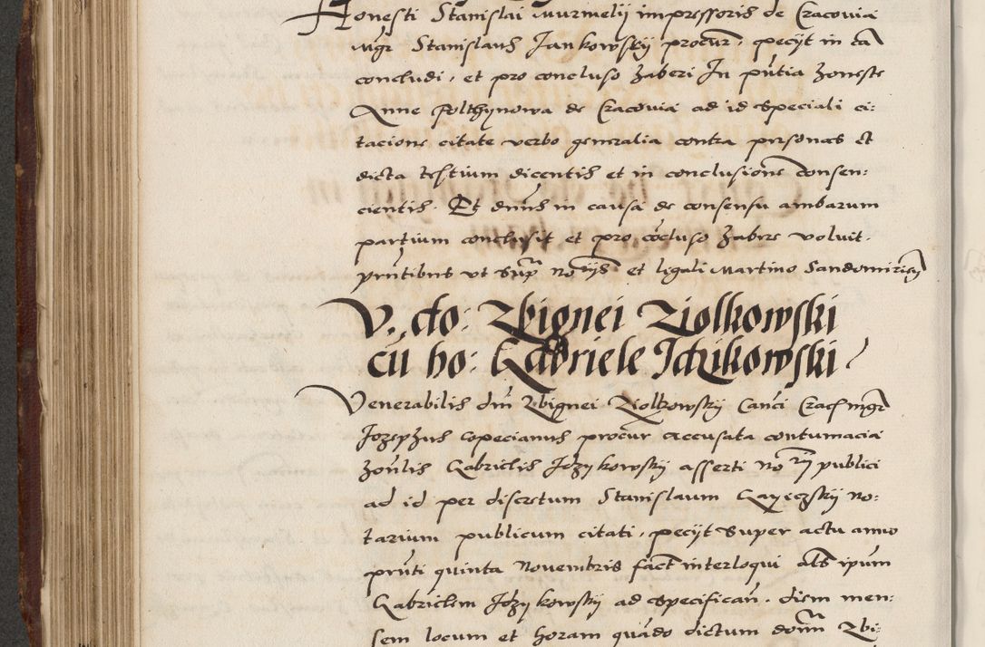 Zdjęcie nr 388 dla obiektu archiwalnego: Acta actorum causarum, sententiarum, obligationum et mandatorum coram reverendo patre et domini nostri domini Pauli divina providencia pape tertii, anno decimo quarto, a die et mense infrascriptis foeliciter continuantur. Annus coronancionis Pauli papae tercii a die tercia mensis Novembris inchoatur