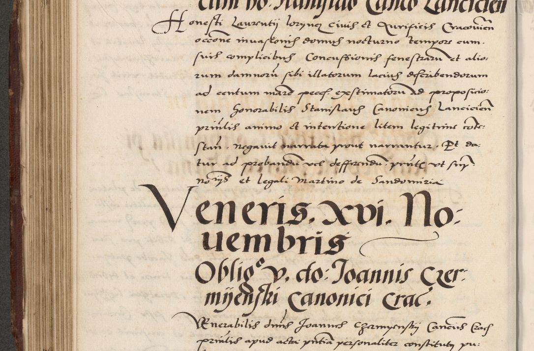 Zdjęcie nr 386 dla obiektu archiwalnego: Acta actorum causarum, sententiarum, obligationum et mandatorum coram reverendo patre et domini nostri domini Pauli divina providencia pape tertii, anno decimo quarto, a die et mense infrascriptis foeliciter continuantur. Annus coronancionis Pauli papae tercii a die tercia mensis Novembris inchoatur