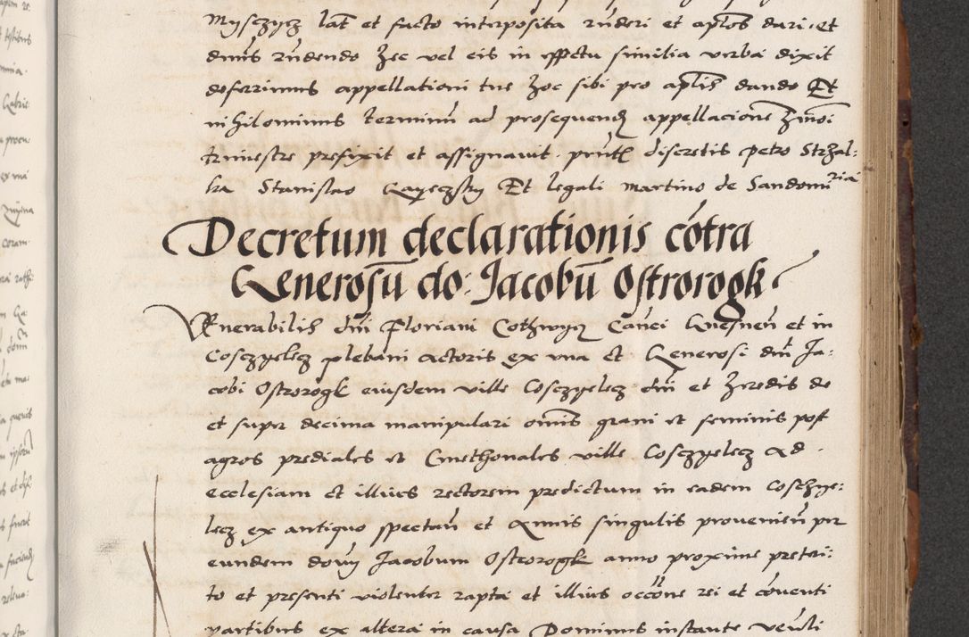 Zdjęcie nr 383 dla obiektu archiwalnego: Acta actorum causarum, sententiarum, obligationum et mandatorum coram reverendo patre et domini nostri domini Pauli divina providencia pape tertii, anno decimo quarto, a die et mense infrascriptis foeliciter continuantur. Annus coronancionis Pauli papae tercii a die tercia mensis Novembris inchoatur