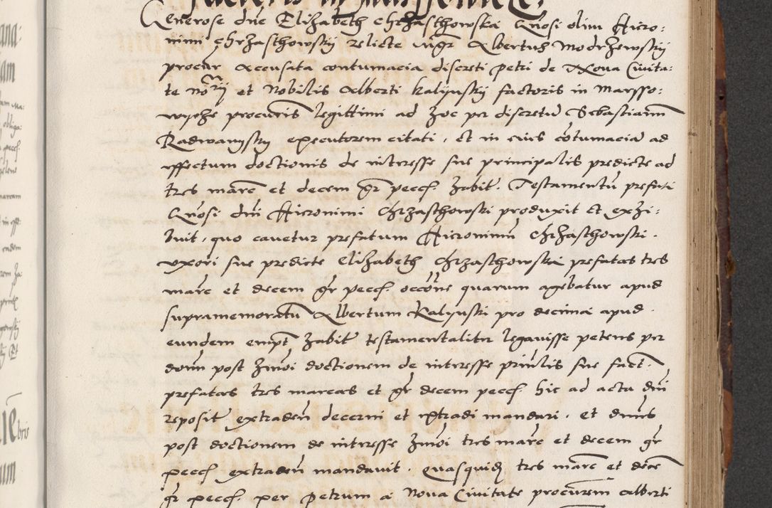 Zdjęcie nr 381 dla obiektu archiwalnego: Acta actorum causarum, sententiarum, obligationum et mandatorum coram reverendo patre et domini nostri domini Pauli divina providencia pape tertii, anno decimo quarto, a die et mense infrascriptis foeliciter continuantur. Annus coronancionis Pauli papae tercii a die tercia mensis Novembris inchoatur