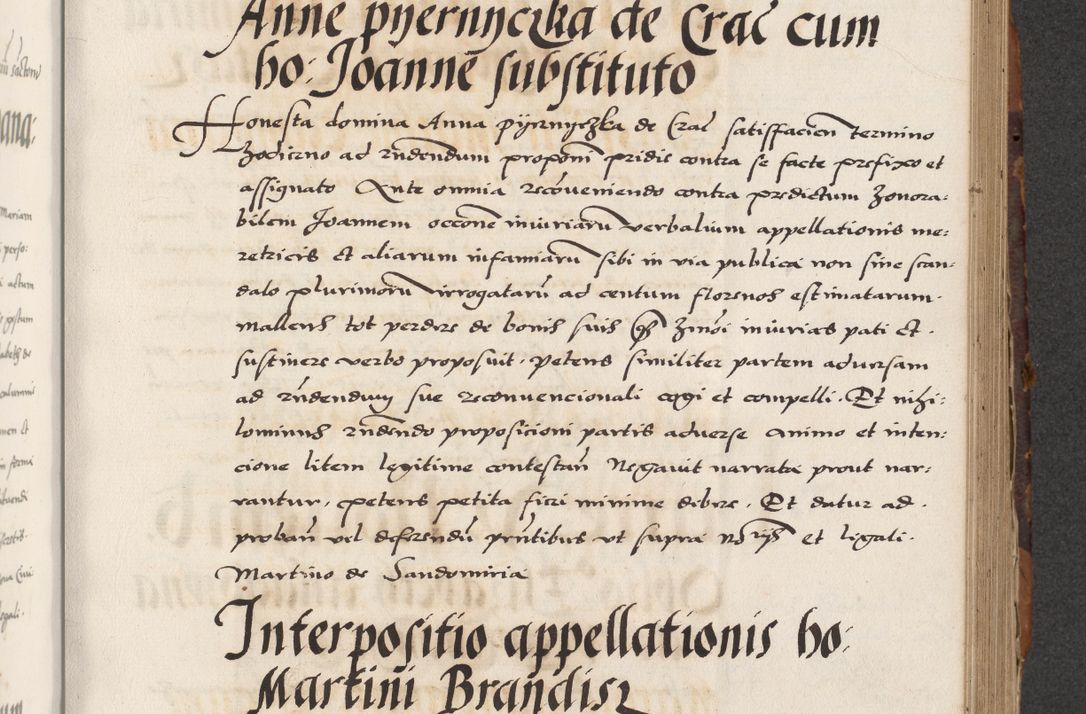 Zdjęcie nr 373 dla obiektu archiwalnego: Acta actorum causarum, sententiarum, obligationum et mandatorum coram reverendo patre et domini nostri domini Pauli divina providencia pape tertii, anno decimo quarto, a die et mense infrascriptis foeliciter continuantur. Annus coronancionis Pauli papae tercii a die tercia mensis Novembris inchoatur