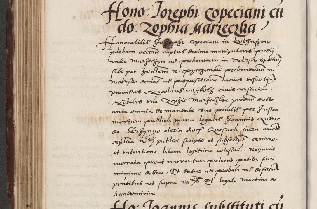 Zdjęcie nr 370 dla obiektu archiwalnego: Acta actorum causarum, sententiarum, obligationum et mandatorum coram reverendo patre et domini nostri domini Pauli divina providencia pape tertii, anno decimo quarto, a die et mense infrascriptis foeliciter continuantur. Annus coronancionis Pauli papae tercii a die tercia mensis Novembris inchoatur