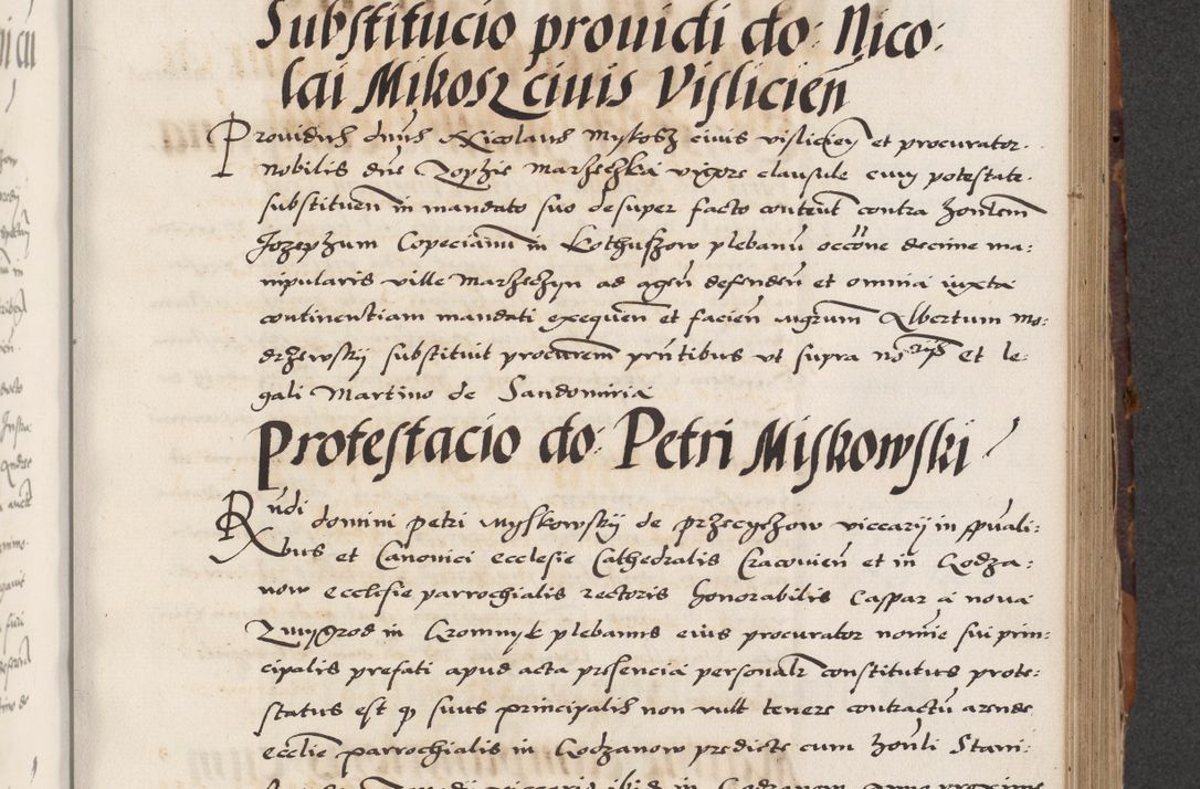 Zdjęcie nr 371 dla obiektu archiwalnego: Acta actorum causarum, sententiarum, obligationum et mandatorum coram reverendo patre et domini nostri domini Pauli divina providencia pape tertii, anno decimo quarto, a die et mense infrascriptis foeliciter continuantur. Annus coronancionis Pauli papae tercii a die tercia mensis Novembris inchoatur