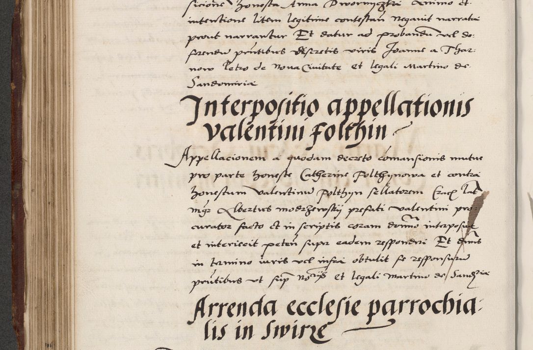 Zdjęcie nr 364 dla obiektu archiwalnego: Acta actorum causarum, sententiarum, obligationum et mandatorum coram reverendo patre et domini nostri domini Pauli divina providencia pape tertii, anno decimo quarto, a die et mense infrascriptis foeliciter continuantur. Annus coronancionis Pauli papae tercii a die tercia mensis Novembris inchoatur