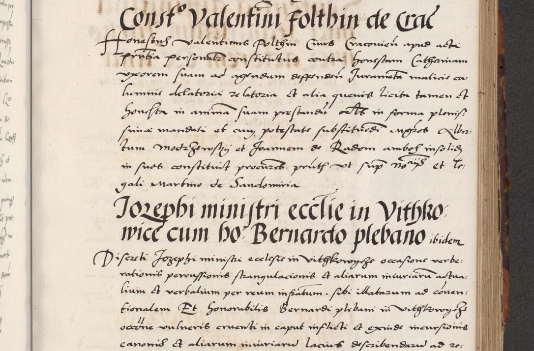 Zdjęcie nr 359 dla obiektu archiwalnego: Acta actorum causarum, sententiarum, obligationum et mandatorum coram reverendo patre et domini nostri domini Pauli divina providencia pape tertii, anno decimo quarto, a die et mense infrascriptis foeliciter continuantur. Annus coronancionis Pauli papae tercii a die tercia mensis Novembris inchoatur