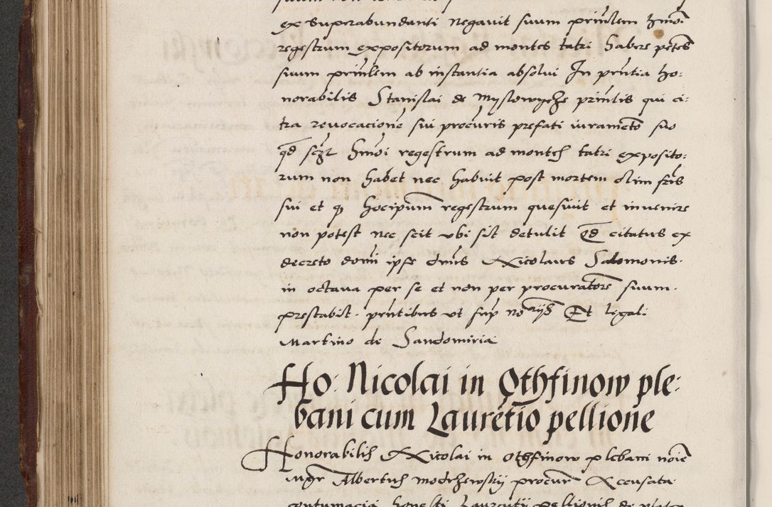 Zdjęcie nr 356 dla obiektu archiwalnego: Acta actorum causarum, sententiarum, obligationum et mandatorum coram reverendo patre et domini nostri domini Pauli divina providencia pape tertii, anno decimo quarto, a die et mense infrascriptis foeliciter continuantur. Annus coronancionis Pauli papae tercii a die tercia mensis Novembris inchoatur