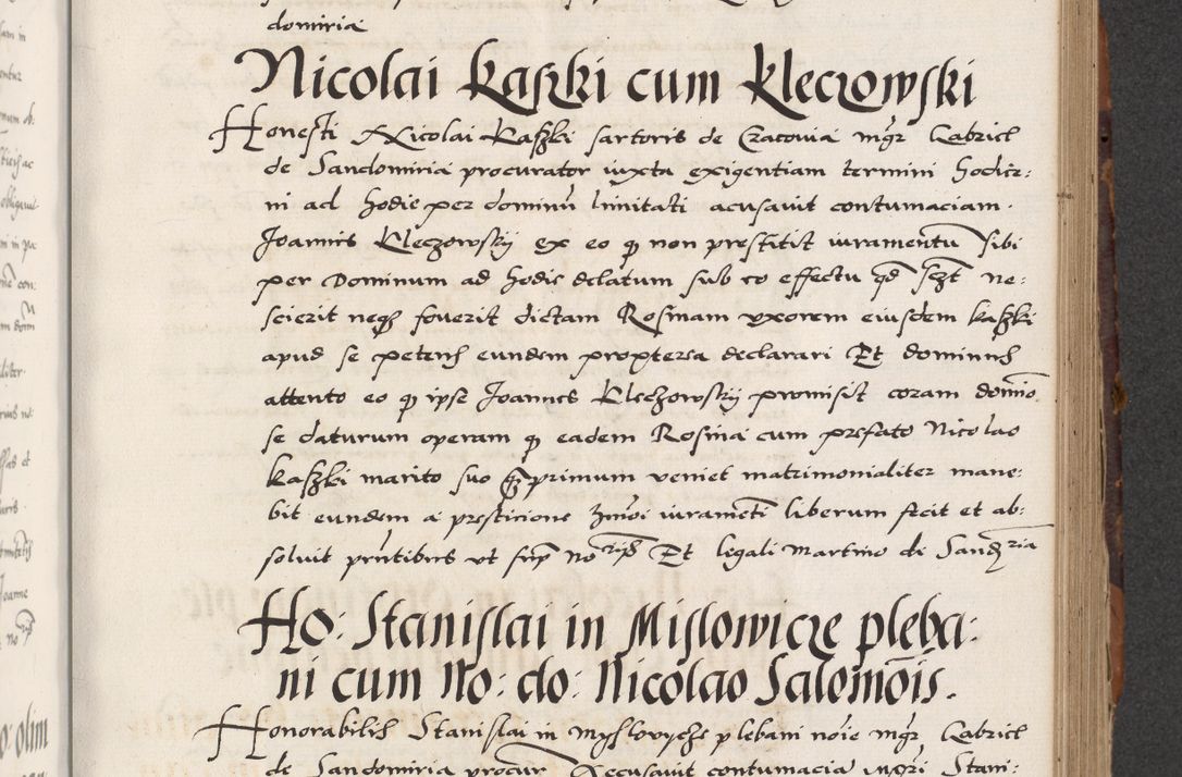 Zdjęcie nr 355 dla obiektu archiwalnego: Acta actorum causarum, sententiarum, obligationum et mandatorum coram reverendo patre et domini nostri domini Pauli divina providencia pape tertii, anno decimo quarto, a die et mense infrascriptis foeliciter continuantur. Annus coronancionis Pauli papae tercii a die tercia mensis Novembris inchoatur