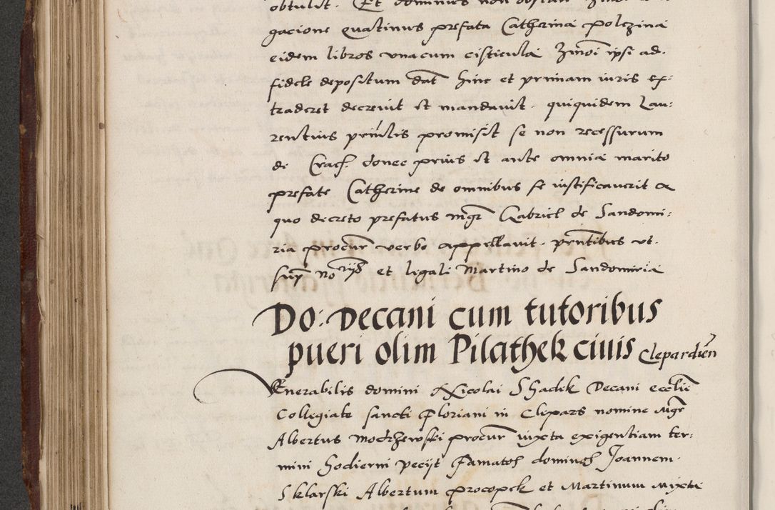 Zdjęcie nr 350 dla obiektu archiwalnego: Acta actorum causarum, sententiarum, obligationum et mandatorum coram reverendo patre et domini nostri domini Pauli divina providencia pape tertii, anno decimo quarto, a die et mense infrascriptis foeliciter continuantur. Annus coronancionis Pauli papae tercii a die tercia mensis Novembris inchoatur