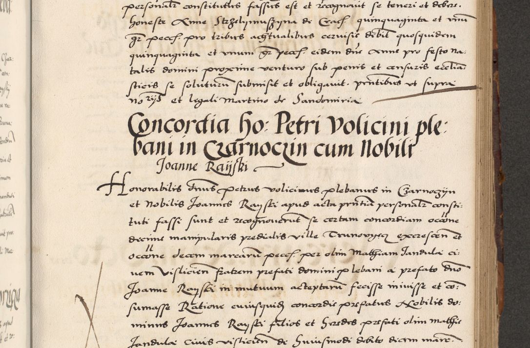 Zdjęcie nr 347 dla obiektu archiwalnego: Acta actorum causarum, sententiarum, obligationum et mandatorum coram reverendo patre et domini nostri domini Pauli divina providencia pape tertii, anno decimo quarto, a die et mense infrascriptis foeliciter continuantur. Annus coronancionis Pauli papae tercii a die tercia mensis Novembris inchoatur