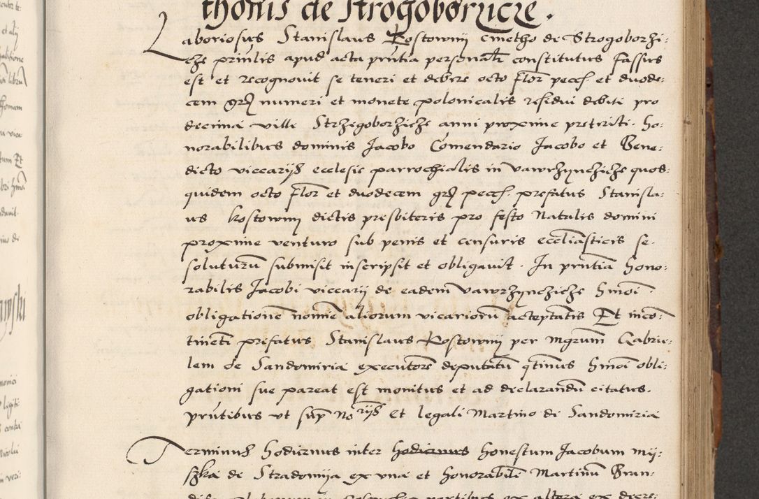 Zdjęcie nr 343 dla obiektu archiwalnego: Acta actorum causarum, sententiarum, obligationum et mandatorum coram reverendo patre et domini nostri domini Pauli divina providencia pape tertii, anno decimo quarto, a die et mense infrascriptis foeliciter continuantur. Annus coronancionis Pauli papae tercii a die tercia mensis Novembris inchoatur