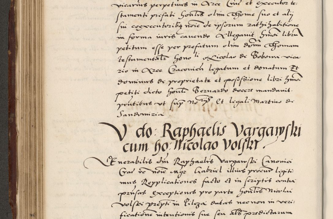 Zdjęcie nr 342 dla obiektu archiwalnego: Acta actorum causarum, sententiarum, obligationum et mandatorum coram reverendo patre et domini nostri domini Pauli divina providencia pape tertii, anno decimo quarto, a die et mense infrascriptis foeliciter continuantur. Annus coronancionis Pauli papae tercii a die tercia mensis Novembris inchoatur