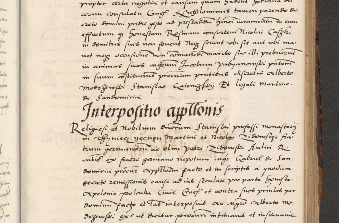 Zdjęcie nr 341 dla obiektu archiwalnego: Acta actorum causarum, sententiarum, obligationum et mandatorum coram reverendo patre et domini nostri domini Pauli divina providencia pape tertii, anno decimo quarto, a die et mense infrascriptis foeliciter continuantur. Annus coronancionis Pauli papae tercii a die tercia mensis Novembris inchoatur