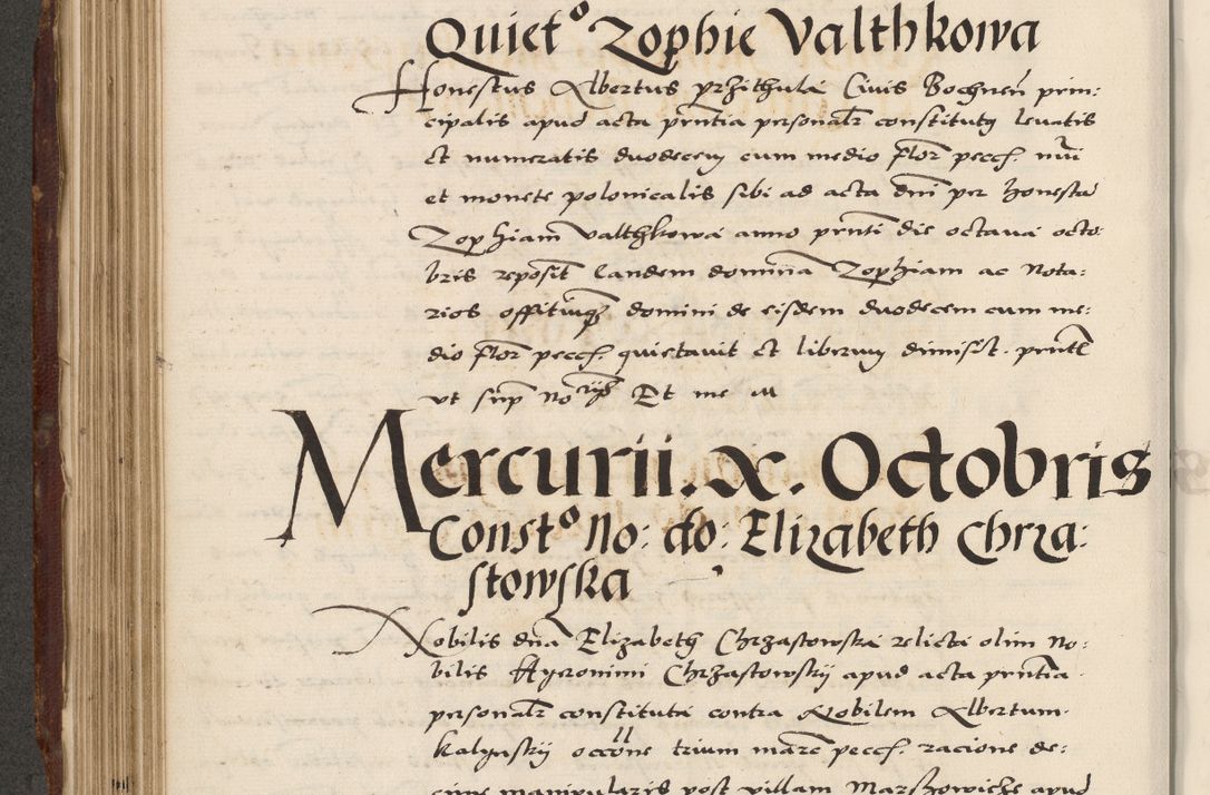 Zdjęcie nr 334 dla obiektu archiwalnego: Acta actorum causarum, sententiarum, obligationum et mandatorum coram reverendo patre et domini nostri domini Pauli divina providencia pape tertii, anno decimo quarto, a die et mense infrascriptis foeliciter continuantur. Annus coronancionis Pauli papae tercii a die tercia mensis Novembris inchoatur