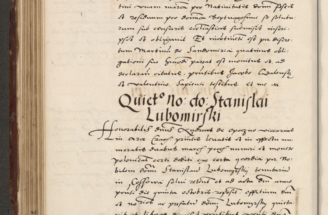 Zdjęcie nr 328 dla obiektu archiwalnego: Acta actorum causarum, sententiarum, obligationum et mandatorum coram reverendo patre et domini nostri domini Pauli divina providencia pape tertii, anno decimo quarto, a die et mense infrascriptis foeliciter continuantur. Annus coronancionis Pauli papae tercii a die tercia mensis Novembris inchoatur
