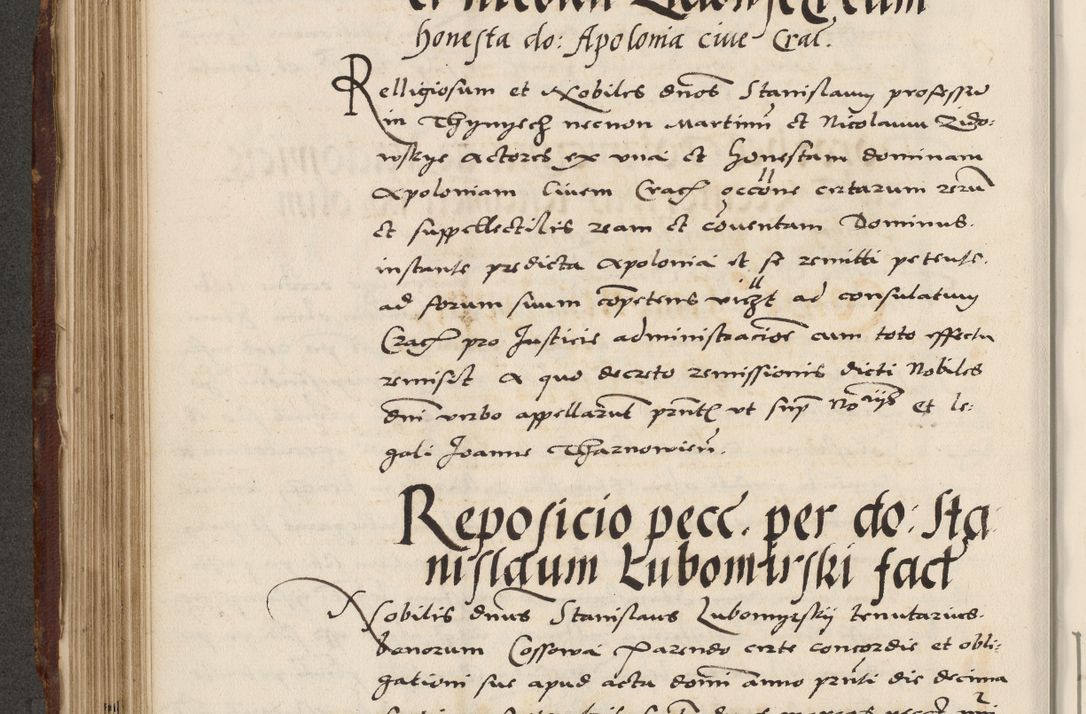 Zdjęcie nr 326 dla obiektu archiwalnego: Acta actorum causarum, sententiarum, obligationum et mandatorum coram reverendo patre et domini nostri domini Pauli divina providencia pape tertii, anno decimo quarto, a die et mense infrascriptis foeliciter continuantur. Annus coronancionis Pauli papae tercii a die tercia mensis Novembris inchoatur
