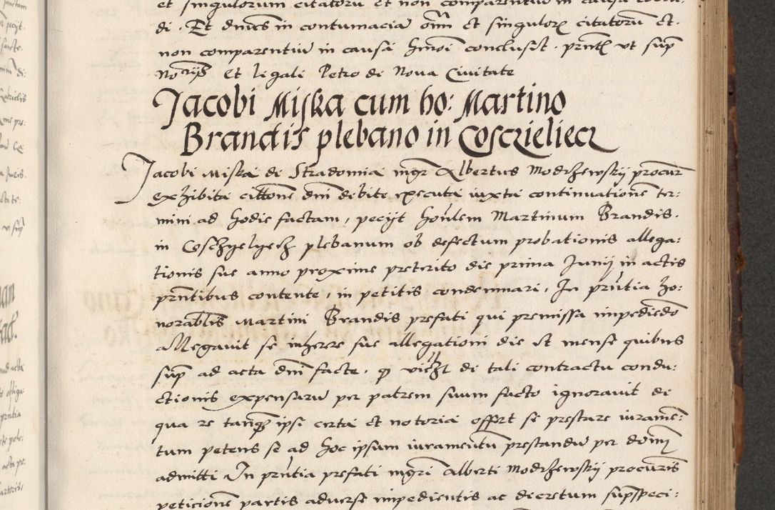 Zdjęcie nr 319 dla obiektu archiwalnego: Acta actorum causarum, sententiarum, obligationum et mandatorum coram reverendo patre et domini nostri domini Pauli divina providencia pape tertii, anno decimo quarto, a die et mense infrascriptis foeliciter continuantur. Annus coronancionis Pauli papae tercii a die tercia mensis Novembris inchoatur