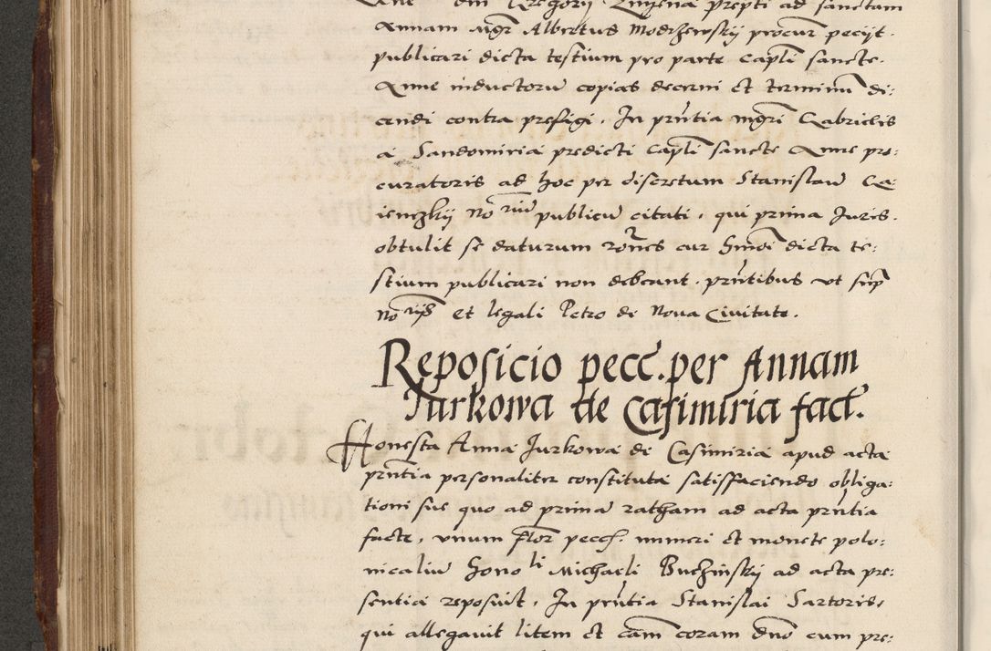 Zdjęcie nr 318 dla obiektu archiwalnego: Acta actorum causarum, sententiarum, obligationum et mandatorum coram reverendo patre et domini nostri domini Pauli divina providencia pape tertii, anno decimo quarto, a die et mense infrascriptis foeliciter continuantur. Annus coronancionis Pauli papae tercii a die tercia mensis Novembris inchoatur