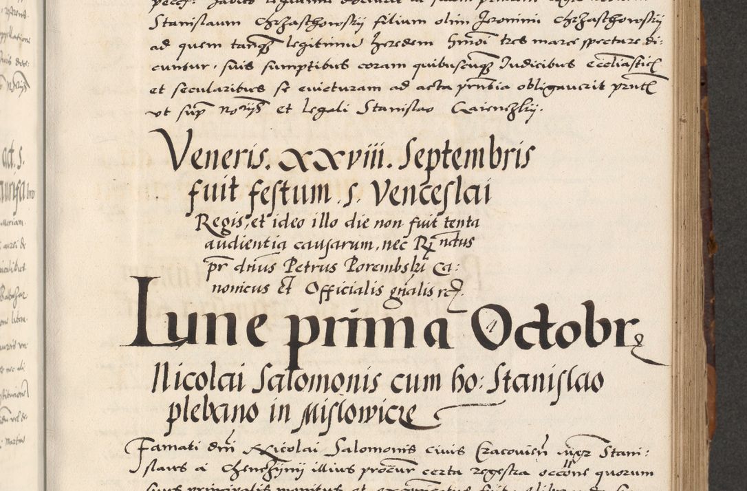 Zdjęcie nr 317 dla obiektu archiwalnego: Acta actorum causarum, sententiarum, obligationum et mandatorum coram reverendo patre et domini nostri domini Pauli divina providencia pape tertii, anno decimo quarto, a die et mense infrascriptis foeliciter continuantur. Annus coronancionis Pauli papae tercii a die tercia mensis Novembris inchoatur
