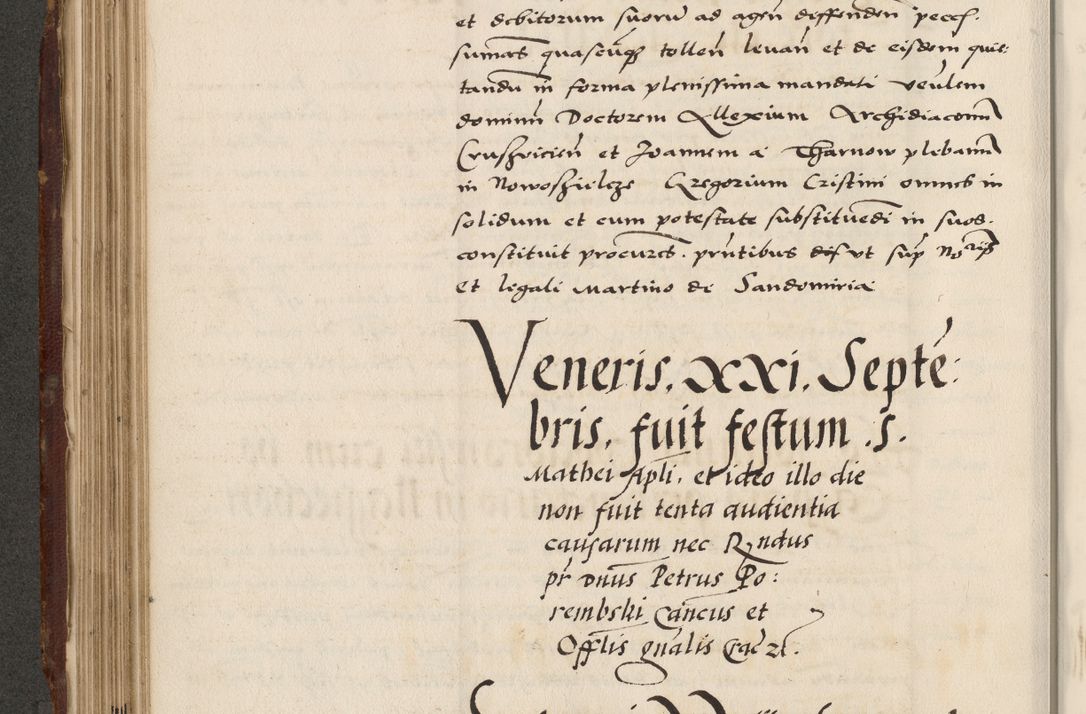 Zdjęcie nr 308 dla obiektu archiwalnego: Acta actorum causarum, sententiarum, obligationum et mandatorum coram reverendo patre et domini nostri domini Pauli divina providencia pape tertii, anno decimo quarto, a die et mense infrascriptis foeliciter continuantur. Annus coronancionis Pauli papae tercii a die tercia mensis Novembris inchoatur