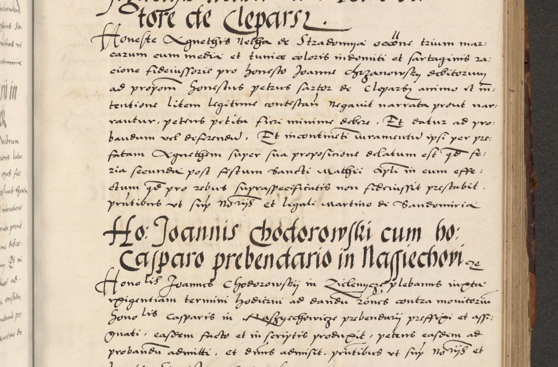 Zdjęcie nr 307 dla obiektu archiwalnego: Acta actorum causarum, sententiarum, obligationum et mandatorum coram reverendo patre et domini nostri domini Pauli divina providencia pape tertii, anno decimo quarto, a die et mense infrascriptis foeliciter continuantur. Annus coronancionis Pauli papae tercii a die tercia mensis Novembris inchoatur