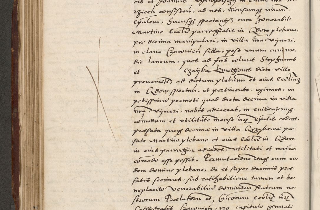 Zdjęcie nr 302 dla obiektu archiwalnego: Acta actorum causarum, sententiarum, obligationum et mandatorum coram reverendo patre et domini nostri domini Pauli divina providencia pape tertii, anno decimo quarto, a die et mense infrascriptis foeliciter continuantur. Annus coronancionis Pauli papae tercii a die tercia mensis Novembris inchoatur
