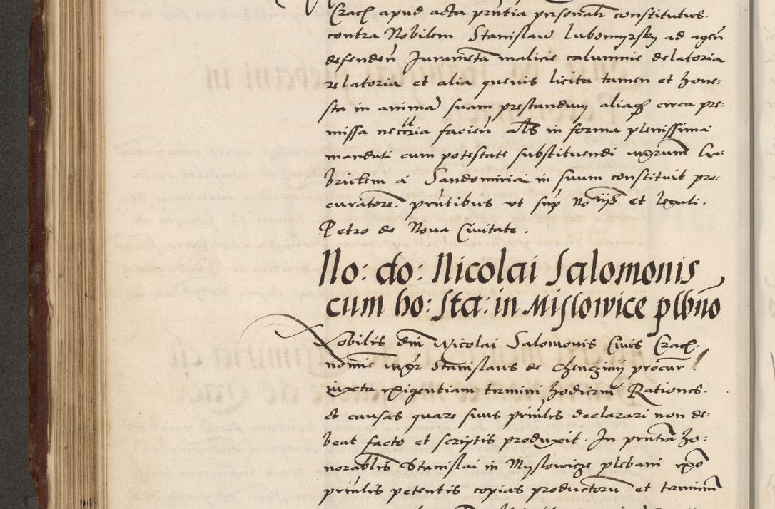 Zdjęcie nr 300 dla obiektu archiwalnego: Acta actorum causarum, sententiarum, obligationum et mandatorum coram reverendo patre et domini nostri domini Pauli divina providencia pape tertii, anno decimo quarto, a die et mense infrascriptis foeliciter continuantur. Annus coronancionis Pauli papae tercii a die tercia mensis Novembris inchoatur