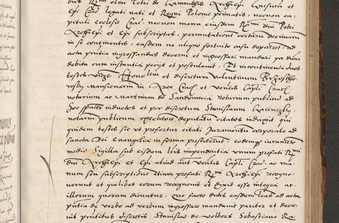 Zdjęcie nr 301 dla obiektu archiwalnego: Acta actorum causarum, sententiarum, obligationum et mandatorum coram reverendo patre et domini nostri domini Pauli divina providencia pape tertii, anno decimo quarto, a die et mense infrascriptis foeliciter continuantur. Annus coronancionis Pauli papae tercii a die tercia mensis Novembris inchoatur
