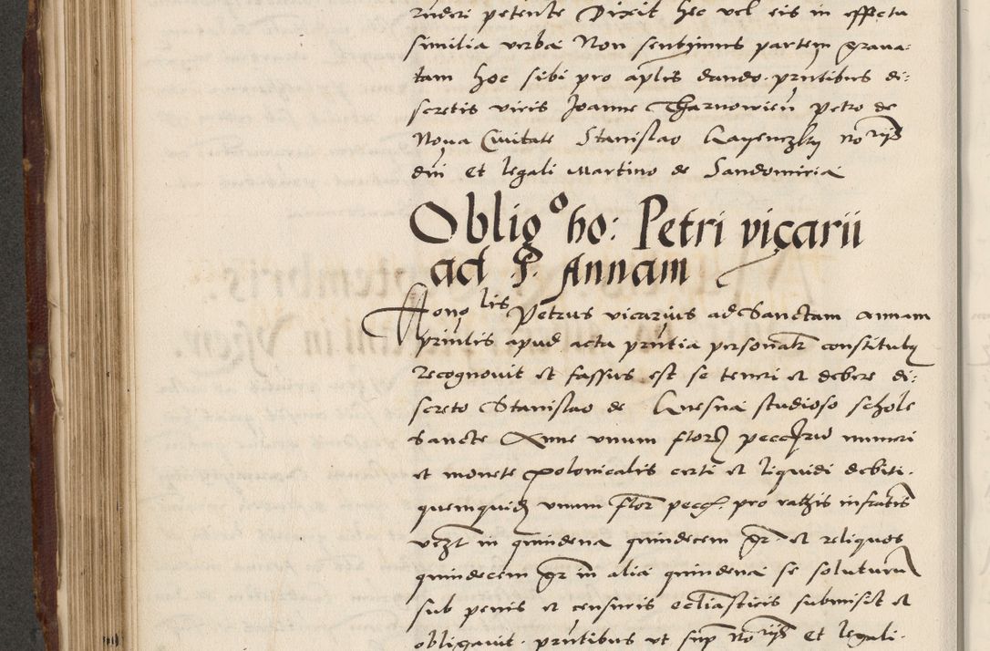 Zdjęcie nr 294 dla obiektu archiwalnego: Acta actorum causarum, sententiarum, obligationum et mandatorum coram reverendo patre et domini nostri domini Pauli divina providencia pape tertii, anno decimo quarto, a die et mense infrascriptis foeliciter continuantur. Annus coronancionis Pauli papae tercii a die tercia mensis Novembris inchoatur