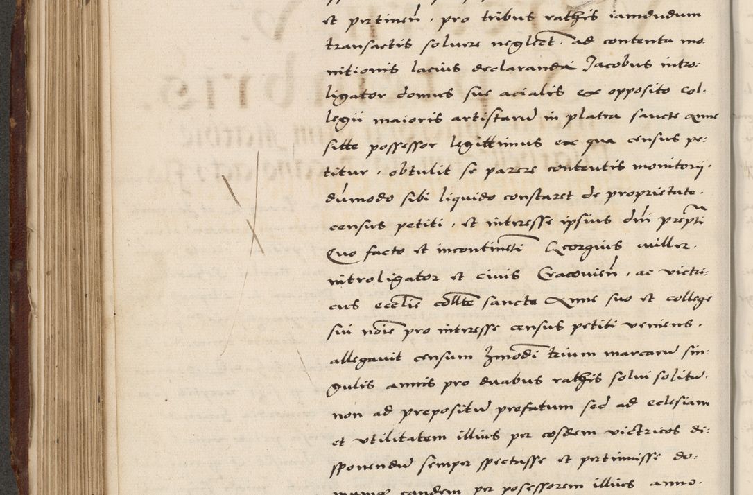 Zdjęcie nr 288 dla obiektu archiwalnego: Acta actorum causarum, sententiarum, obligationum et mandatorum coram reverendo patre et domini nostri domini Pauli divina providencia pape tertii, anno decimo quarto, a die et mense infrascriptis foeliciter continuantur. Annus coronancionis Pauli papae tercii a die tercia mensis Novembris inchoatur