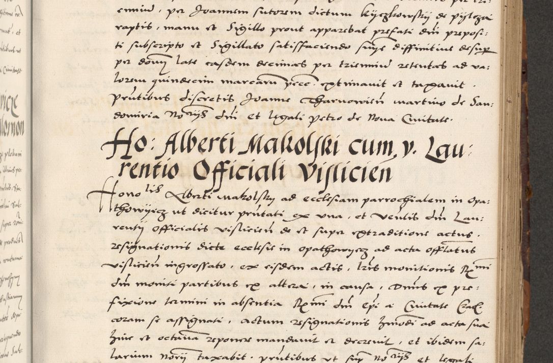 Zdjęcie nr 291 dla obiektu archiwalnego: Acta actorum causarum, sententiarum, obligationum et mandatorum coram reverendo patre et domini nostri domini Pauli divina providencia pape tertii, anno decimo quarto, a die et mense infrascriptis foeliciter continuantur. Annus coronancionis Pauli papae tercii a die tercia mensis Novembris inchoatur