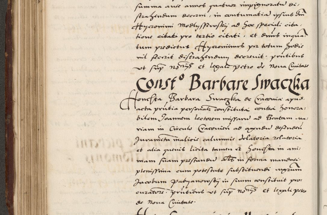 Zdjęcie nr 280 dla obiektu archiwalnego: Acta actorum causarum, sententiarum, obligationum et mandatorum coram reverendo patre et domini nostri domini Pauli divina providencia pape tertii, anno decimo quarto, a die et mense infrascriptis foeliciter continuantur. Annus coronancionis Pauli papae tercii a die tercia mensis Novembris inchoatur