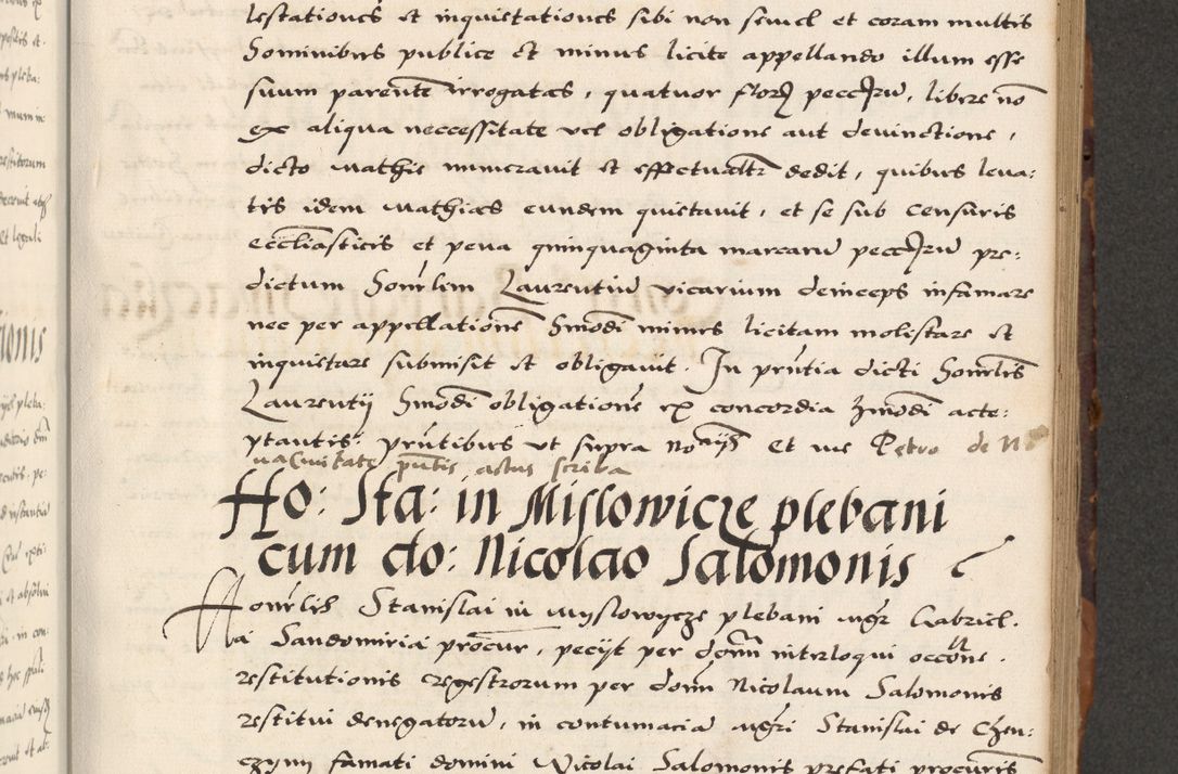 Zdjęcie nr 279 dla obiektu archiwalnego: Acta actorum causarum, sententiarum, obligationum et mandatorum coram reverendo patre et domini nostri domini Pauli divina providencia pape tertii, anno decimo quarto, a die et mense infrascriptis foeliciter continuantur. Annus coronancionis Pauli papae tercii a die tercia mensis Novembris inchoatur