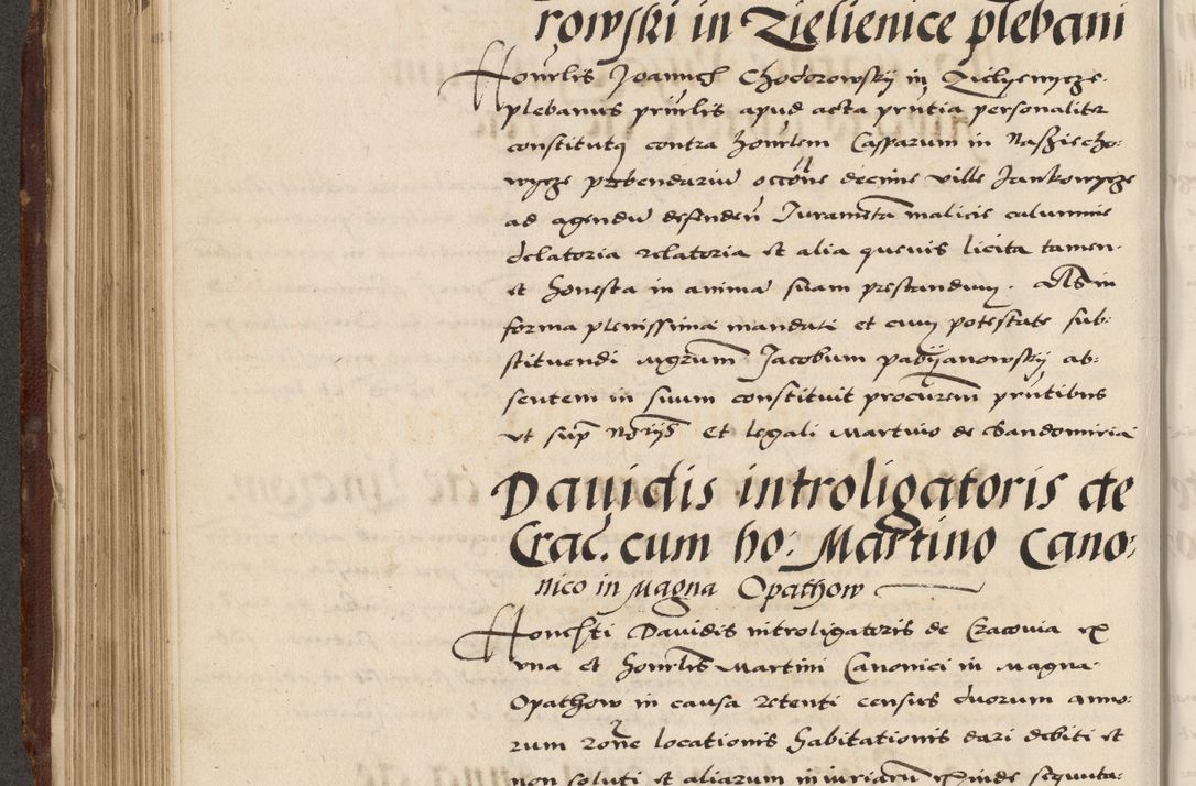 Zdjęcie nr 274 dla obiektu archiwalnego: Acta actorum causarum, sententiarum, obligationum et mandatorum coram reverendo patre et domini nostri domini Pauli divina providencia pape tertii, anno decimo quarto, a die et mense infrascriptis foeliciter continuantur. Annus coronancionis Pauli papae tercii a die tercia mensis Novembris inchoatur