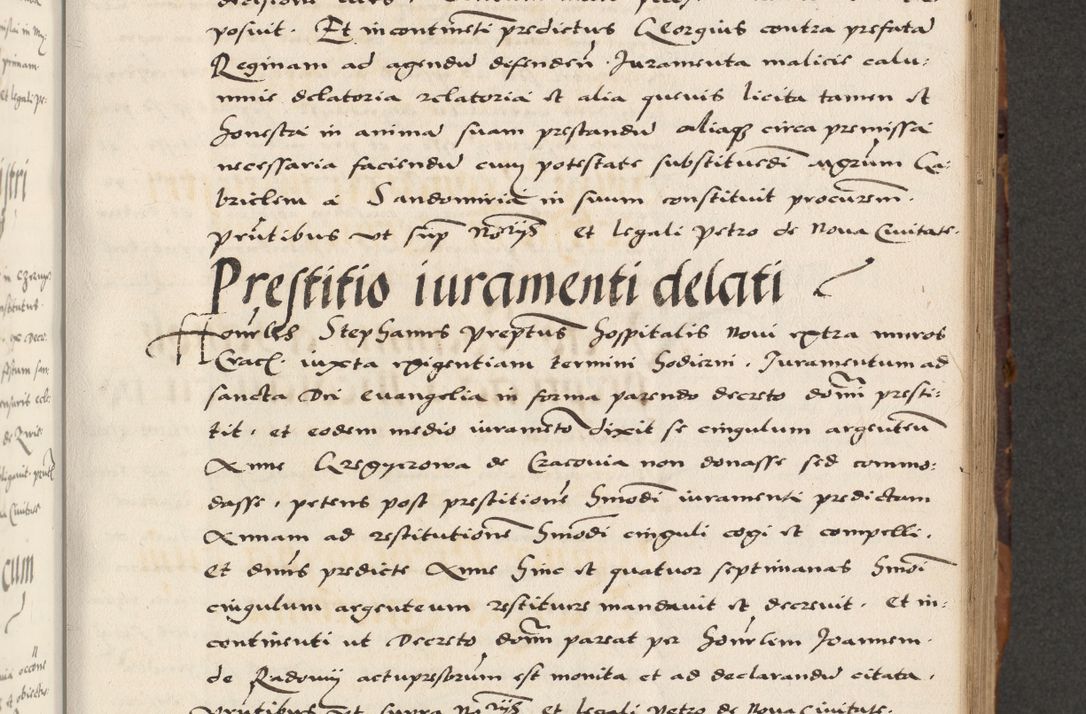 Zdjęcie nr 269 dla obiektu archiwalnego: Acta actorum causarum, sententiarum, obligationum et mandatorum coram reverendo patre et domini nostri domini Pauli divina providencia pape tertii, anno decimo quarto, a die et mense infrascriptis foeliciter continuantur. Annus coronancionis Pauli papae tercii a die tercia mensis Novembris inchoatur