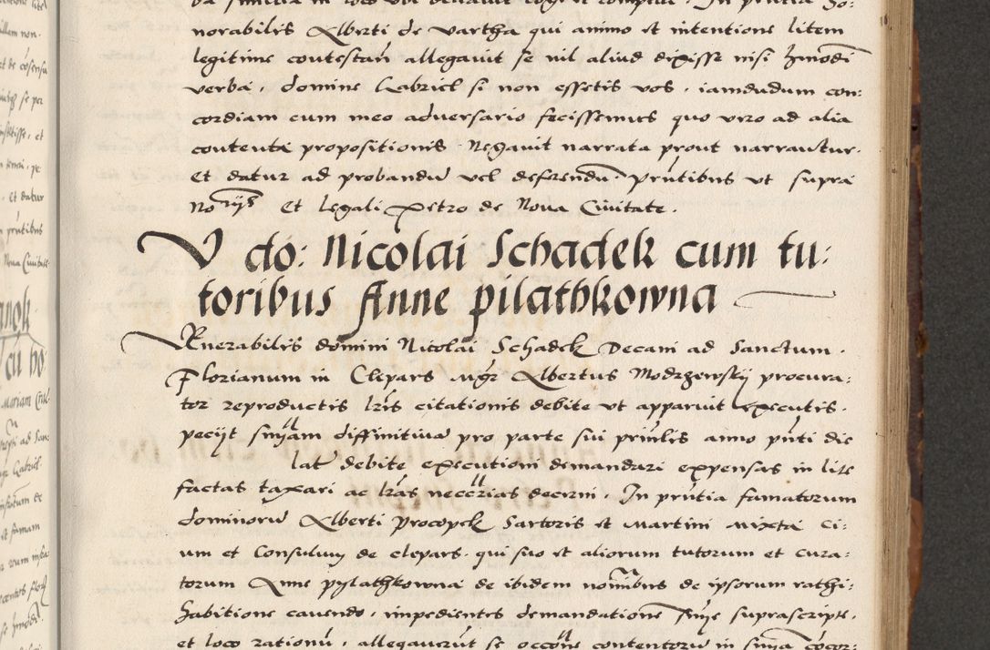 Zdjęcie nr 271 dla obiektu archiwalnego: Acta actorum causarum, sententiarum, obligationum et mandatorum coram reverendo patre et domini nostri domini Pauli divina providencia pape tertii, anno decimo quarto, a die et mense infrascriptis foeliciter continuantur. Annus coronancionis Pauli papae tercii a die tercia mensis Novembris inchoatur
