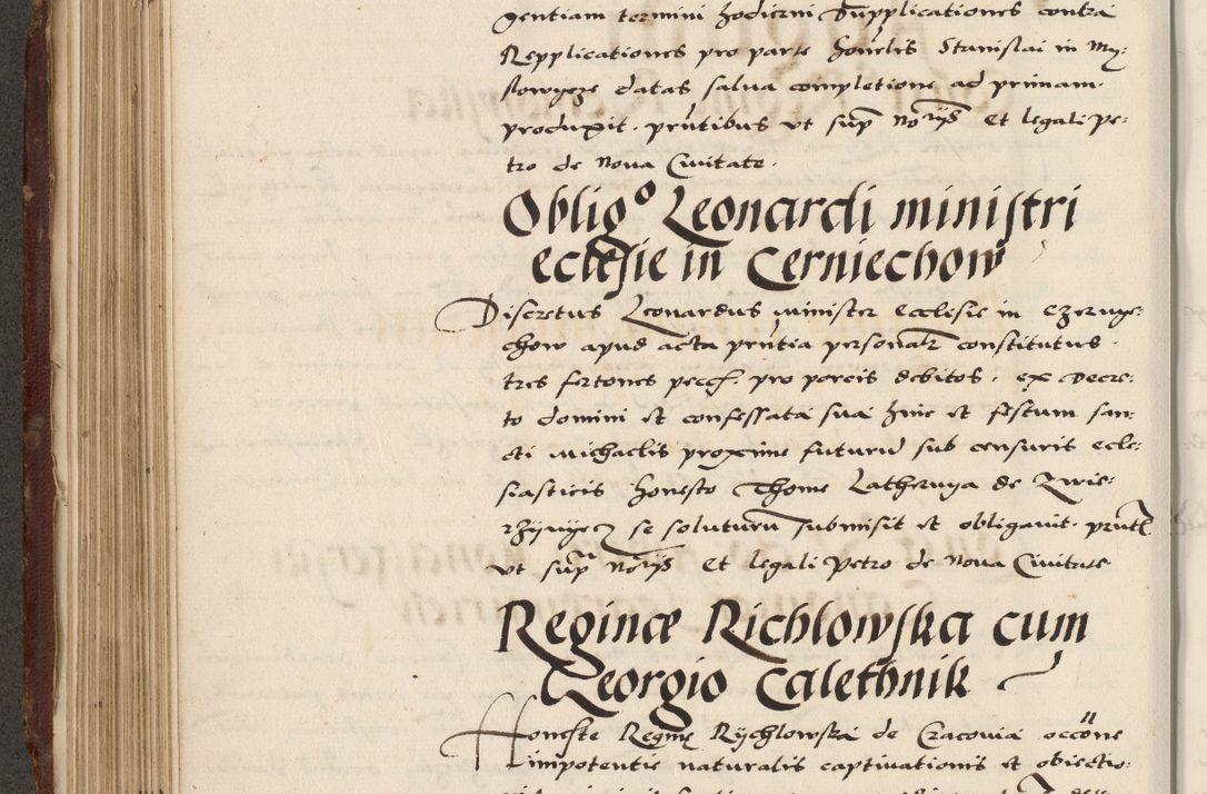 Zdjęcie nr 268 dla obiektu archiwalnego: Acta actorum causarum, sententiarum, obligationum et mandatorum coram reverendo patre et domini nostri domini Pauli divina providencia pape tertii, anno decimo quarto, a die et mense infrascriptis foeliciter continuantur. Annus coronancionis Pauli papae tercii a die tercia mensis Novembris inchoatur