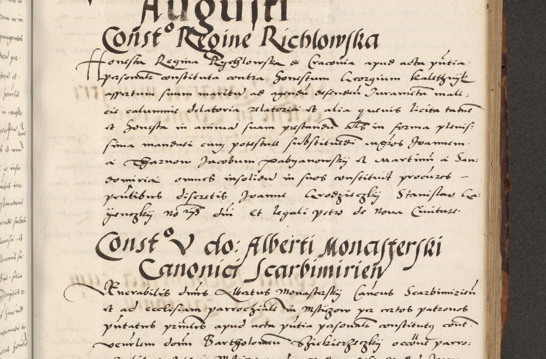 Zdjęcie nr 267 dla obiektu archiwalnego: Acta actorum causarum, sententiarum, obligationum et mandatorum coram reverendo patre et domini nostri domini Pauli divina providencia pape tertii, anno decimo quarto, a die et mense infrascriptis foeliciter continuantur. Annus coronancionis Pauli papae tercii a die tercia mensis Novembris inchoatur