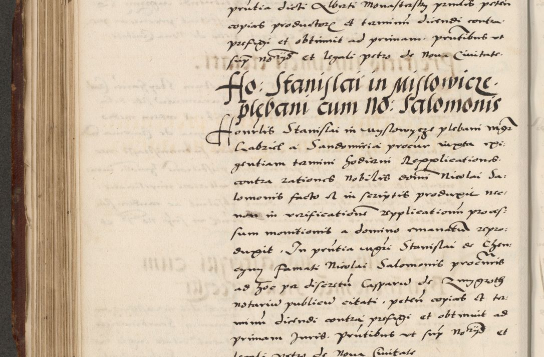 Zdjęcie nr 262 dla obiektu archiwalnego: Acta actorum causarum, sententiarum, obligationum et mandatorum coram reverendo patre et domini nostri domini Pauli divina providencia pape tertii, anno decimo quarto, a die et mense infrascriptis foeliciter continuantur. Annus coronancionis Pauli papae tercii a die tercia mensis Novembris inchoatur