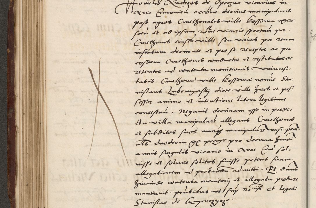 Zdjęcie nr 254 dla obiektu archiwalnego: Acta actorum causarum, sententiarum, obligationum et mandatorum coram reverendo patre et domini nostri domini Pauli divina providencia pape tertii, anno decimo quarto, a die et mense infrascriptis foeliciter continuantur. Annus coronancionis Pauli papae tercii a die tercia mensis Novembris inchoatur