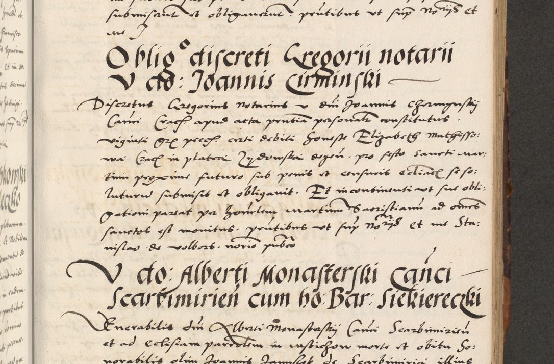 Zdjęcie nr 251 dla obiektu archiwalnego: Acta actorum causarum, sententiarum, obligationum et mandatorum coram reverendo patre et domini nostri domini Pauli divina providencia pape tertii, anno decimo quarto, a die et mense infrascriptis foeliciter continuantur. Annus coronancionis Pauli papae tercii a die tercia mensis Novembris inchoatur