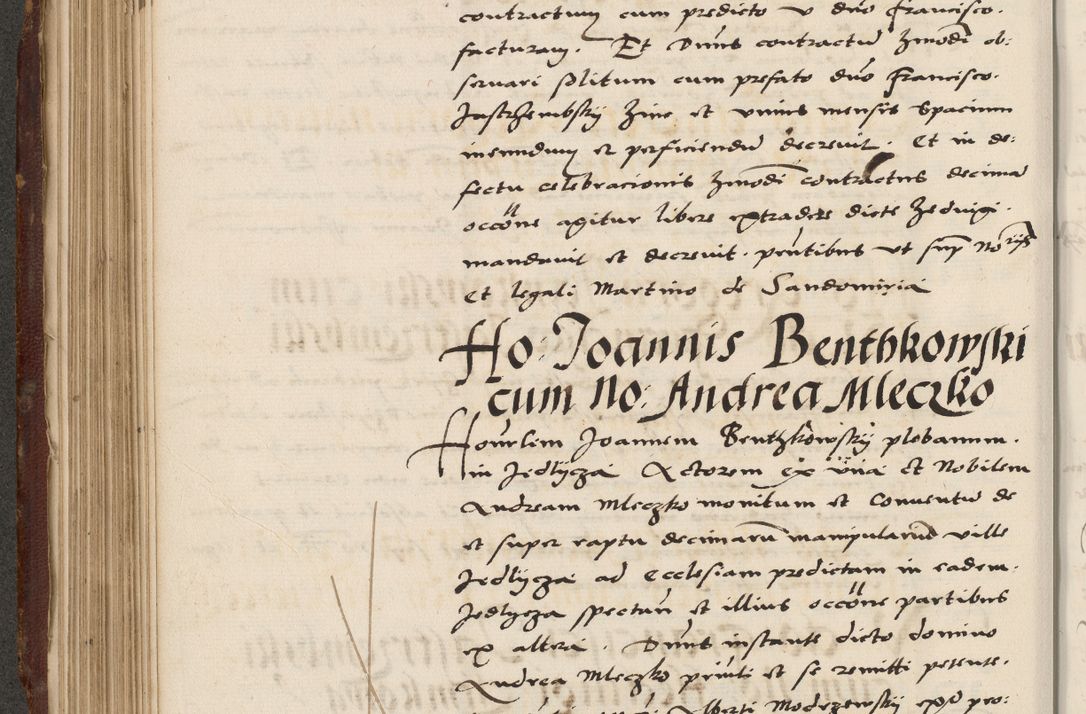 Zdjęcie nr 250 dla obiektu archiwalnego: Acta actorum causarum, sententiarum, obligationum et mandatorum coram reverendo patre et domini nostri domini Pauli divina providencia pape tertii, anno decimo quarto, a die et mense infrascriptis foeliciter continuantur. Annus coronancionis Pauli papae tercii a die tercia mensis Novembris inchoatur
