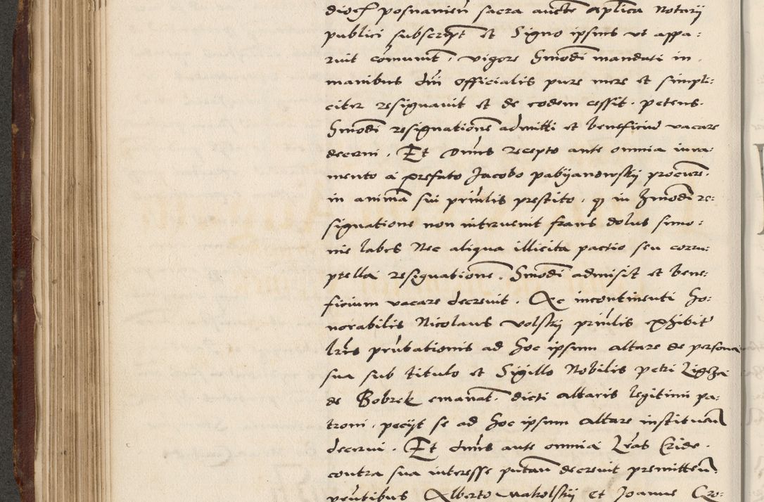 Zdjęcie nr 246 dla obiektu archiwalnego: Acta actorum causarum, sententiarum, obligationum et mandatorum coram reverendo patre et domini nostri domini Pauli divina providencia pape tertii, anno decimo quarto, a die et mense infrascriptis foeliciter continuantur. Annus coronancionis Pauli papae tercii a die tercia mensis Novembris inchoatur