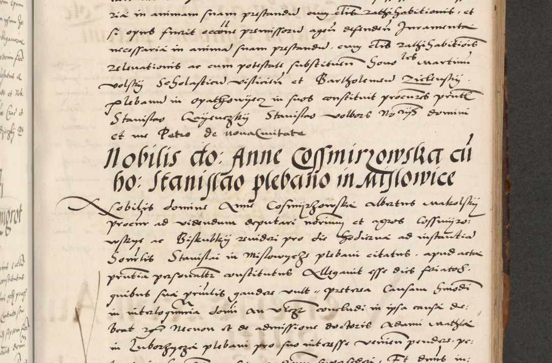 Zdjęcie nr 241 dla obiektu archiwalnego: Acta actorum causarum, sententiarum, obligationum et mandatorum coram reverendo patre et domini nostri domini Pauli divina providencia pape tertii, anno decimo quarto, a die et mense infrascriptis foeliciter continuantur. Annus coronancionis Pauli papae tercii a die tercia mensis Novembris inchoatur