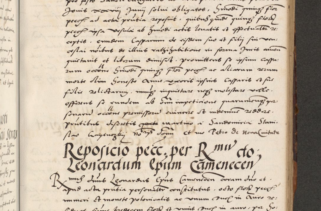 Zdjęcie nr 239 dla obiektu archiwalnego: Acta actorum causarum, sententiarum, obligationum et mandatorum coram reverendo patre et domini nostri domini Pauli divina providencia pape tertii, anno decimo quarto, a die et mense infrascriptis foeliciter continuantur. Annus coronancionis Pauli papae tercii a die tercia mensis Novembris inchoatur
