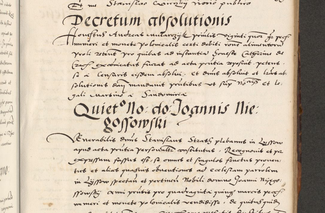 Zdjęcie nr 233 dla obiektu archiwalnego: Acta actorum causarum, sententiarum, obligationum et mandatorum coram reverendo patre et domini nostri domini Pauli divina providencia pape tertii, anno decimo quarto, a die et mense infrascriptis foeliciter continuantur. Annus coronancionis Pauli papae tercii a die tercia mensis Novembris inchoatur