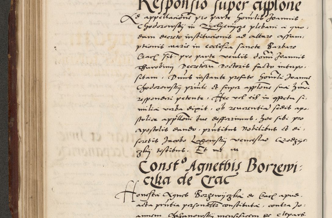 Zdjęcie nr 220 dla obiektu archiwalnego: Acta actorum causarum, sententiarum, obligationum et mandatorum coram reverendo patre et domini nostri domini Pauli divina providencia pape tertii, anno decimo quarto, a die et mense infrascriptis foeliciter continuantur. Annus coronancionis Pauli papae tercii a die tercia mensis Novembris inchoatur